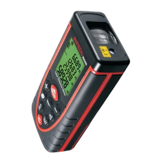 Mastech MS6460 User Manual