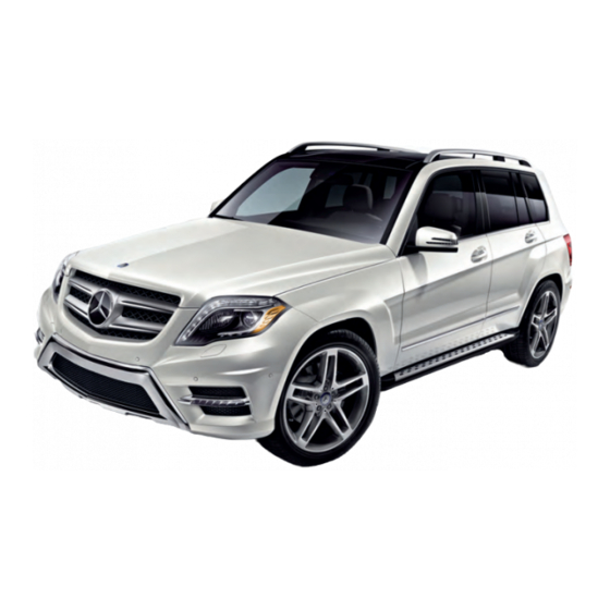 Mercedes-Benz GLK 250 BlueTEC Operator's Manual