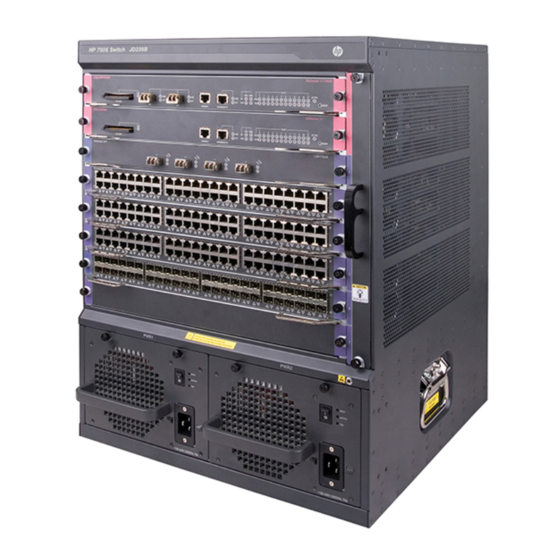 HP 7500 Series High Availability Command Reference