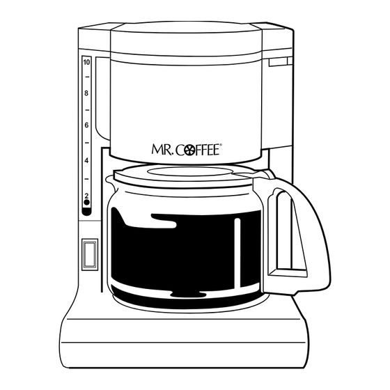 Mr. Coffee AD10 Instruction Manual