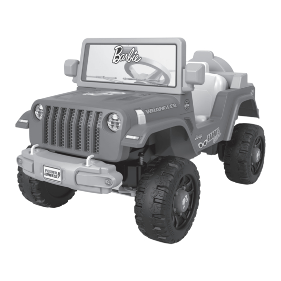 Fisher-Price POWER WHEELS HPP70 Owner's Manual