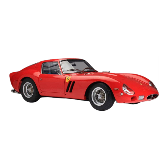 Agora Models Ferrari 250 GTO Manuals