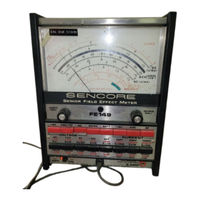 Sencore FE149 Service Manual