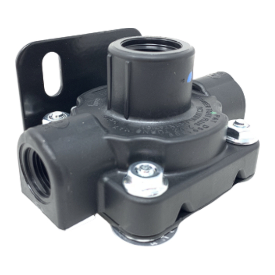 BENDIX QRN-2 QUICK RELEASE VALVE Manual