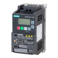 Siemens 6SL3210-5BE24-0UV0 Operating Instructions Manual