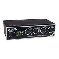 Prodipe 4i4o + Merge 2i4o User Manual