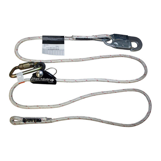 Sperian Miller ARL-100-Z7/8FT User Instruction Manual