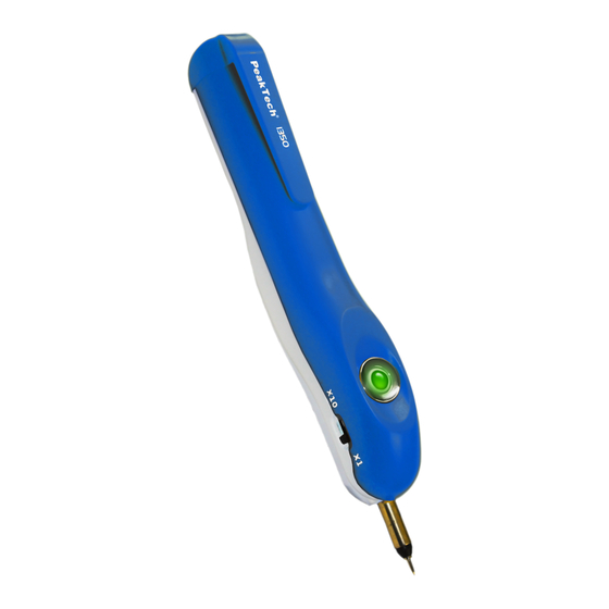 PeakTech 1350 Operation Manual