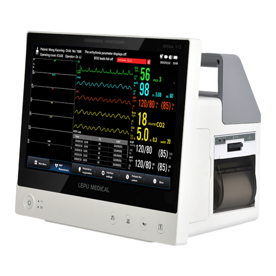 Lepu Medical AIView Series Operator's Manual