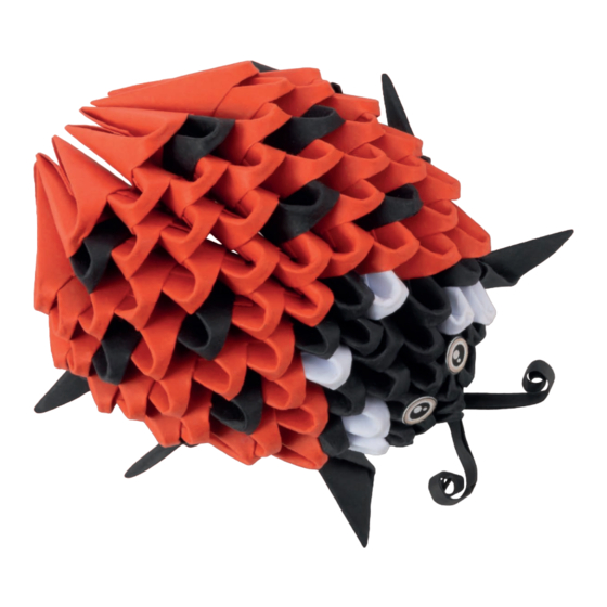 Alexander Origami 3D Ladybug 2568 Manual