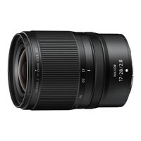 Nikon NIKKOR Z17-28mm f/2.8 Reference Manual