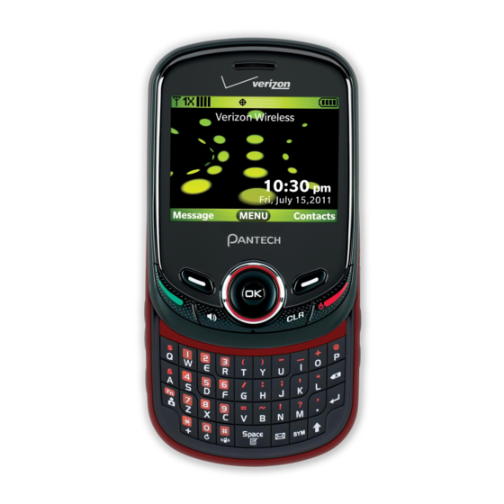 Pantech Verizon Jest 2 Guía Del Usuario