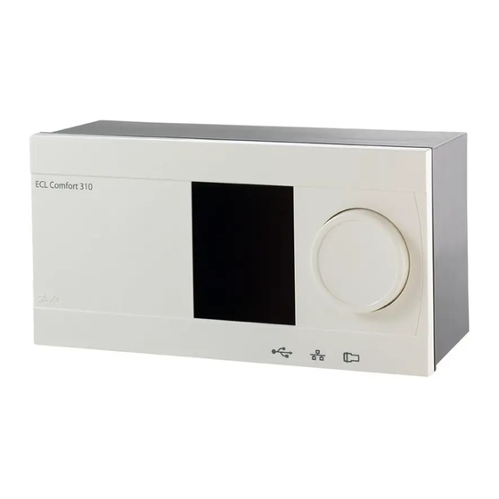 Danfoss ECL Comfort 310 Installation Manual