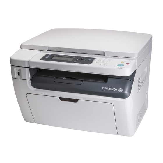 Fuji Xerox DocuPrint M215 fw Manuals