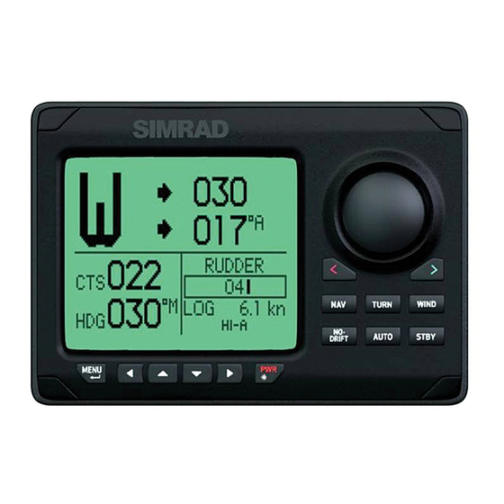 Simrad AP28 Operator's Manual