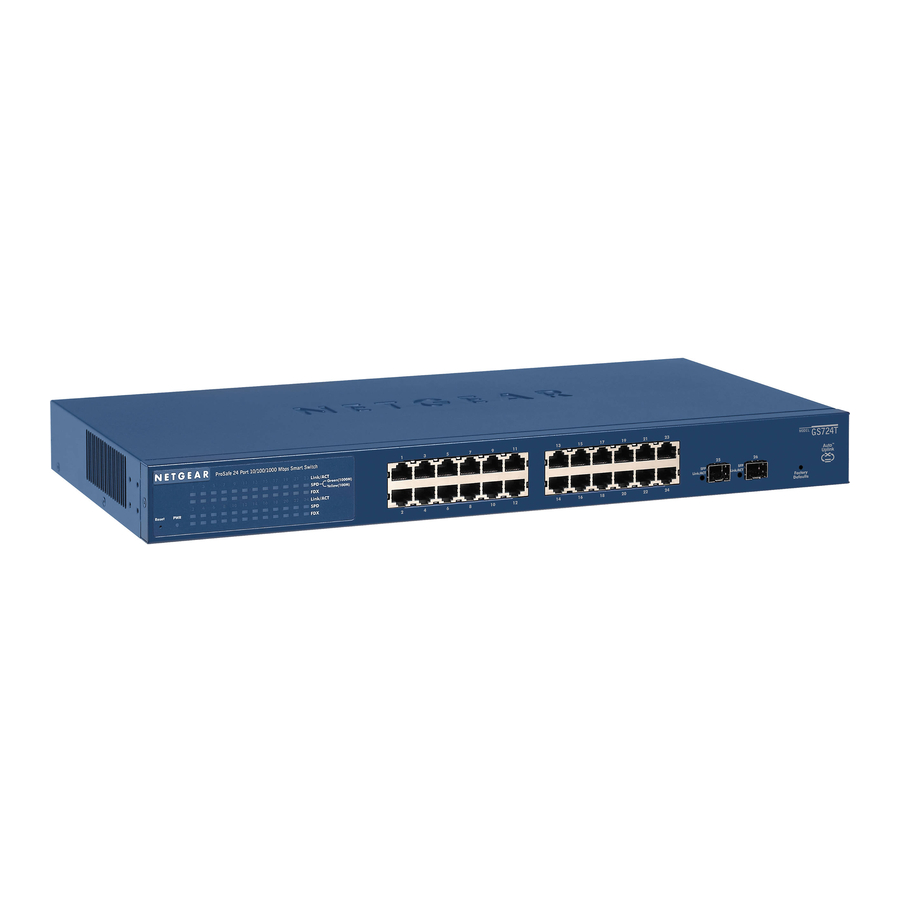 NETGEAR GS716T Software Administration Manual