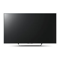 Sony Bravia KD-43X8500C Startup Manual