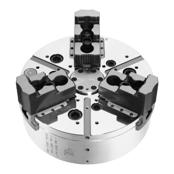 SCHUNK ROTA NCO 400 Operating Manual