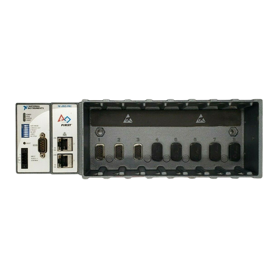 National Instruments CompactRIO cRIO-FRC Operating Instructions And Specifications