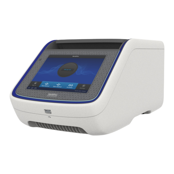 Thermo Scientific Applied Biosystems VeritiPro Quick Reference