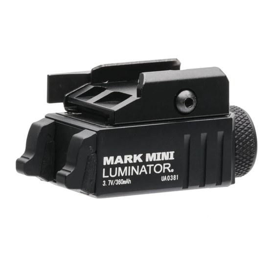 PowerTac MARK MINI LUMINATOR User Manual