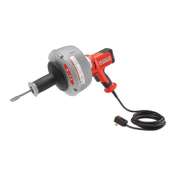 RIDGID K-45-5 Manual