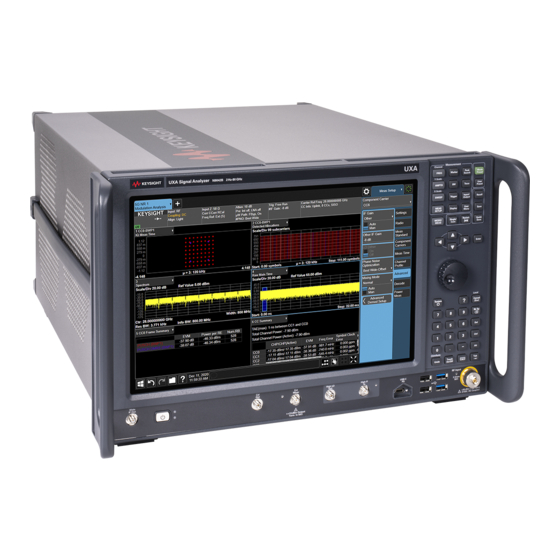 Keysight Technologies X-Series Manual