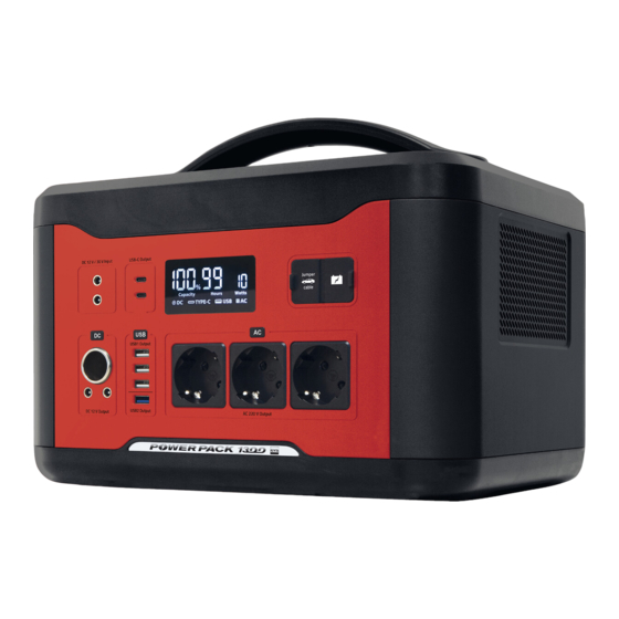 GYS POWER PACK 1300 Operating Manual