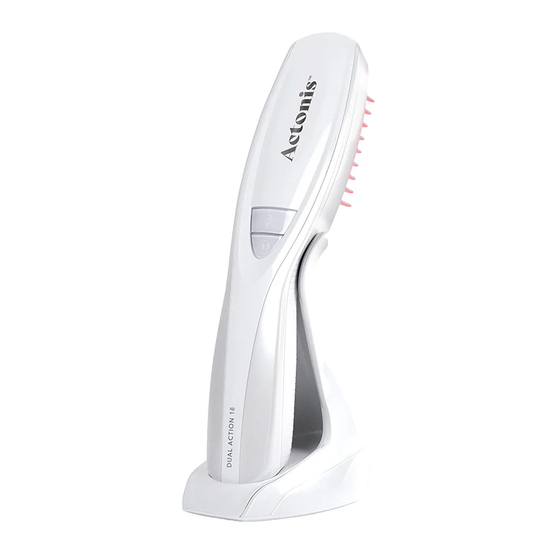 HairMax Actonis DUAL ACTION 18 LaserComb Quick Start Manual