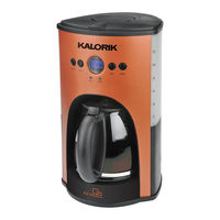 Kalorik COFFEE MAKER CAFETIERA USK CM 25282 Operating Instructions Manual