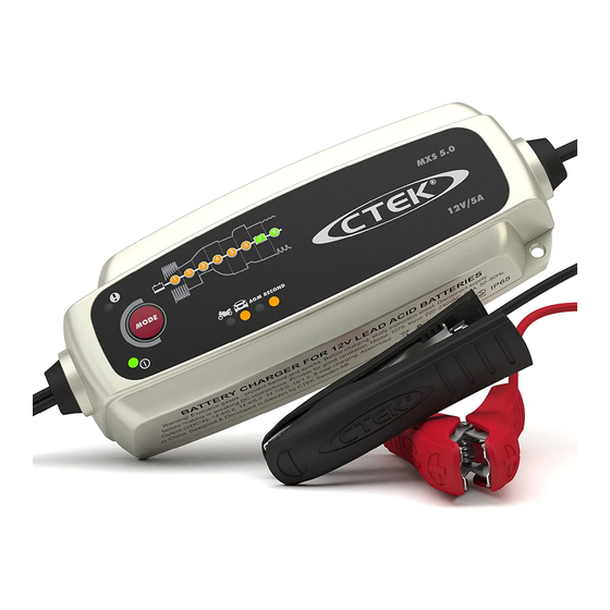 CTEK battery charger User Manual