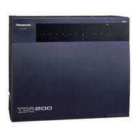 Panasonic KX-TDA600 - Hybrid IP PBX Control Unit Max. 1008 Ports Programming Manual