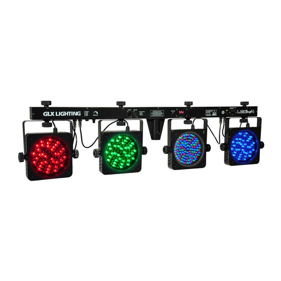 GLX GLS-4 LED STAGE 4 Owner's Manual