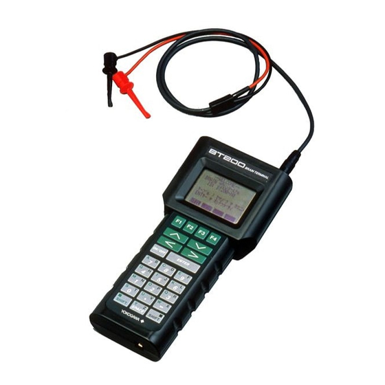 YOKOGAWA BT200 User Manual