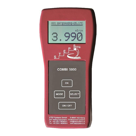 STEP COMBI 5000 Instruction Manual
