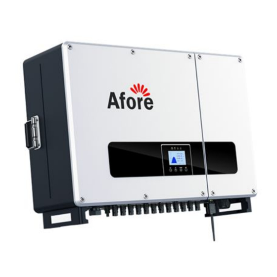 Afore Anybuild Series User Manual