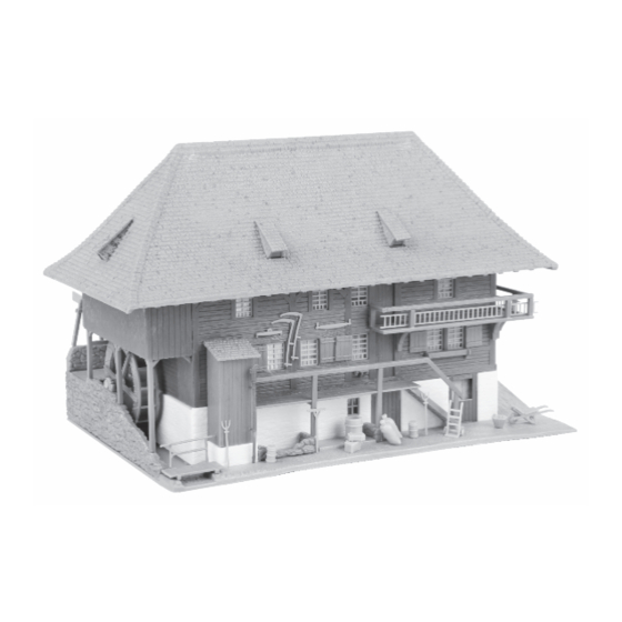 Faller OHLER MILL Manual