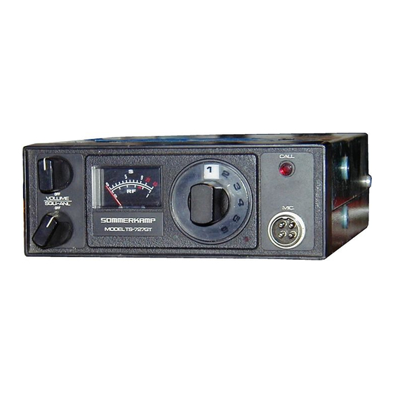 Sommerkamp TS-727GT Instruction Manual