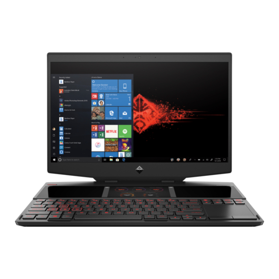 HP OMEN X Maintenance And Service Manual