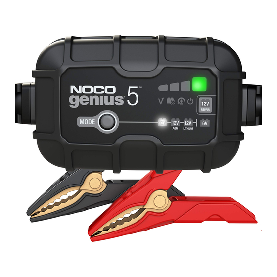 NOCO Genius GENIUS5AU User Manual & Warranty