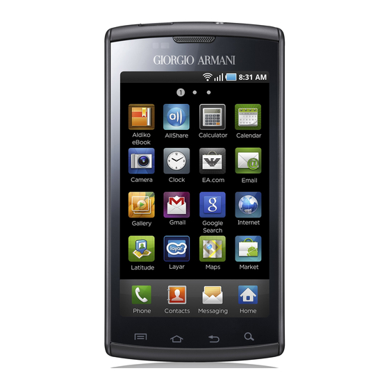 Samsung GT-I9010 User Manual