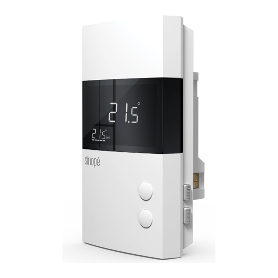 Sinope TH1300NP Installation Manual