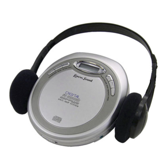 Lenoxx CD-89 Quick Instructions