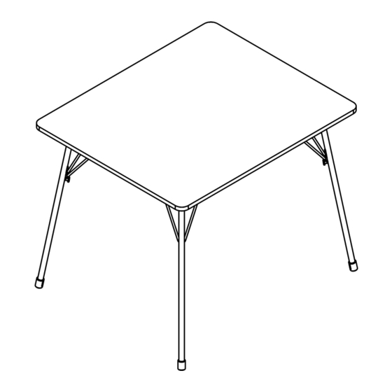 VITRA Folding Table Instructions For Use