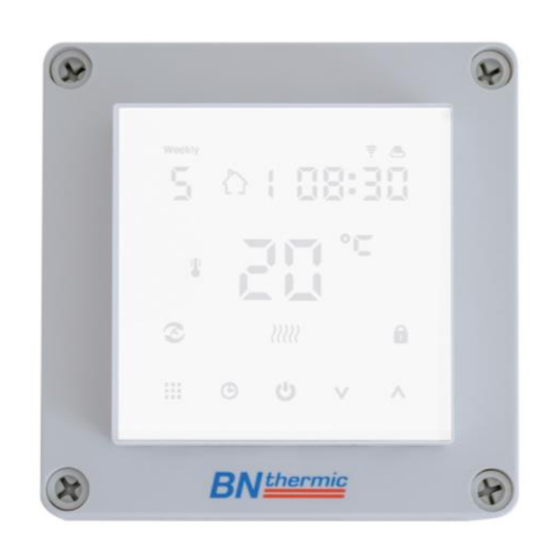 BN Thermic WT26 Instructions Manual