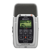 Zoom Handy recorder H2 Operation Manual