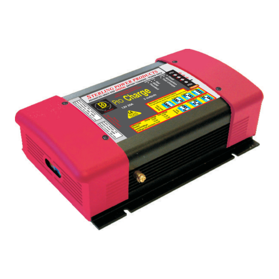 Sterling Power Products Pro Charge PT1210 User Manual