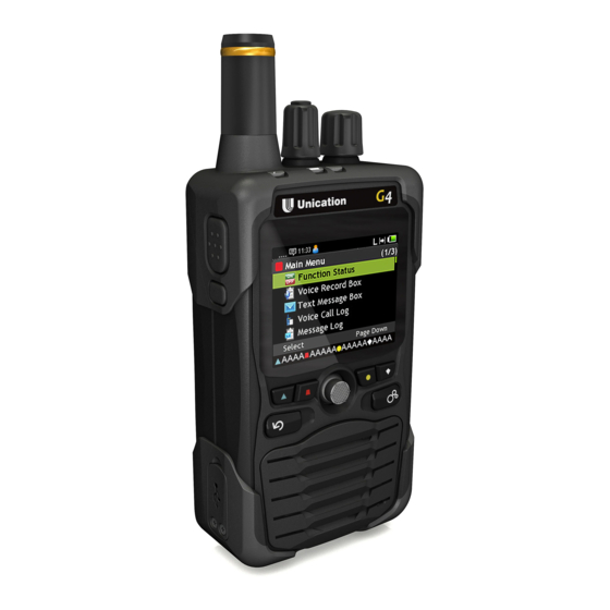 unication G4 Manual