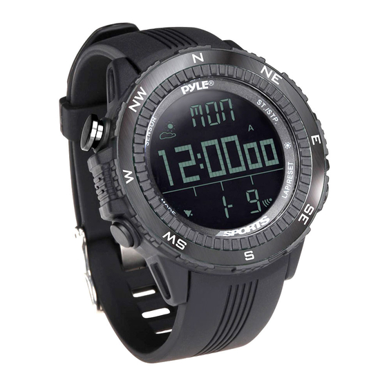 PYLE SPORTS PSWWM82 WATCH USER MANUAL | ManualsLib