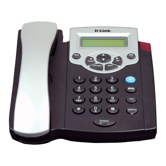D-link DPH-125MS - VoiceCenter VoIP Phone Manuals